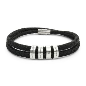 NEOSIS – Signal Is Near –  Bracelet with Stainless Steel Beads